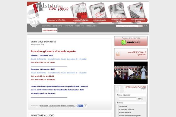 DonBosco theme websites examples