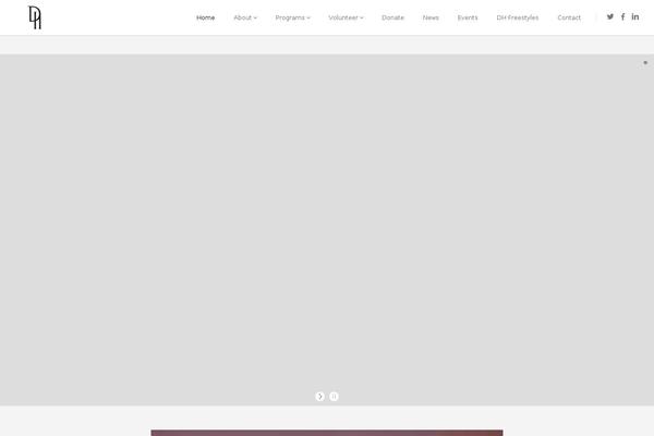 Sonec theme site design template sample