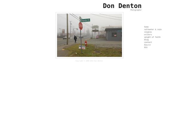 dondenton.ca site used Ddwhite