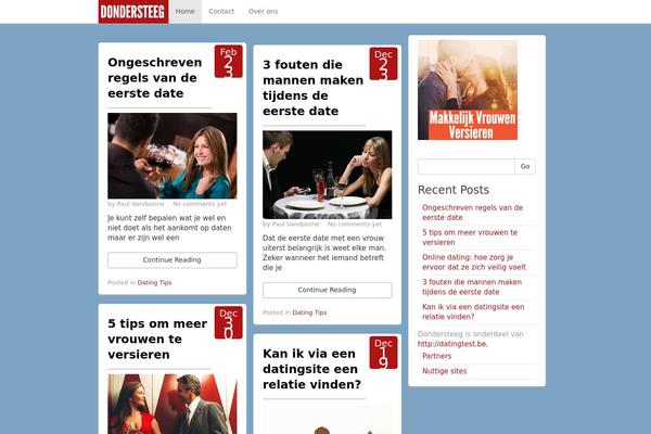 Twenty Fifteen theme site design template sample
