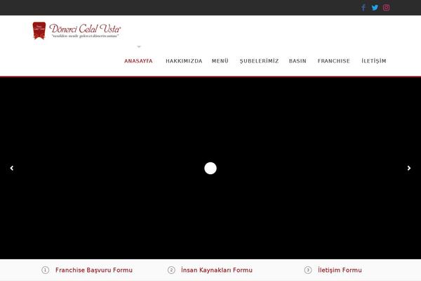 Bistro theme site design template sample