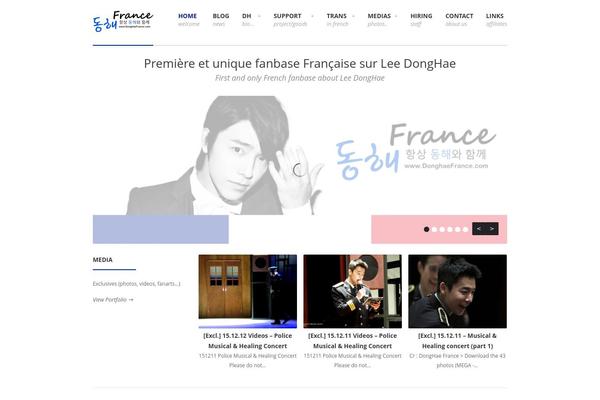 donghaefrance.com site used Impromptu