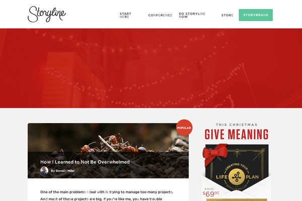 donmilleris.com site used Storyline-2014