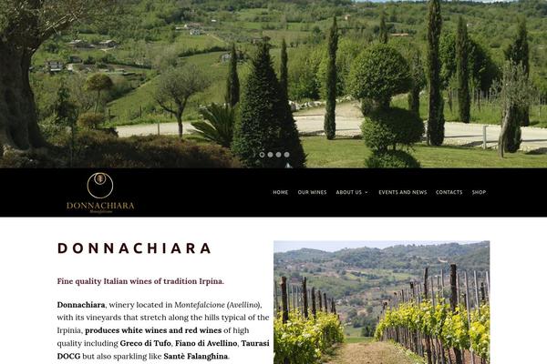 donnachiara WordPress theme, websites list used donnachiara theme donnachiara theme websites examples