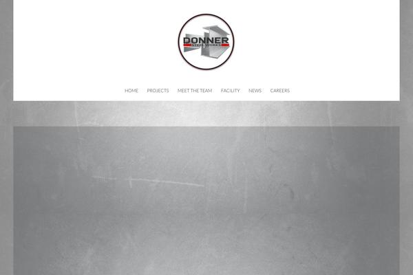 Megalith theme site design template sample