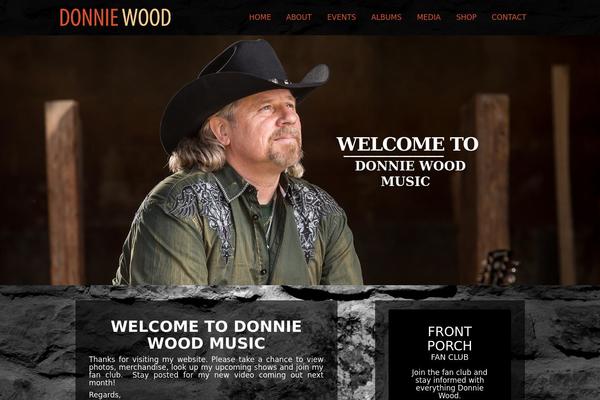 donniewoodmusic.com site used Rockon