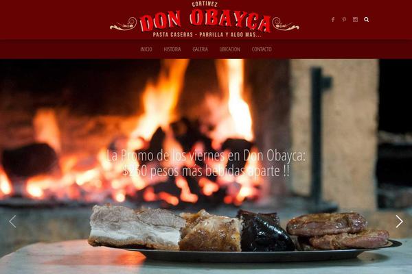 Linguini theme site design template sample