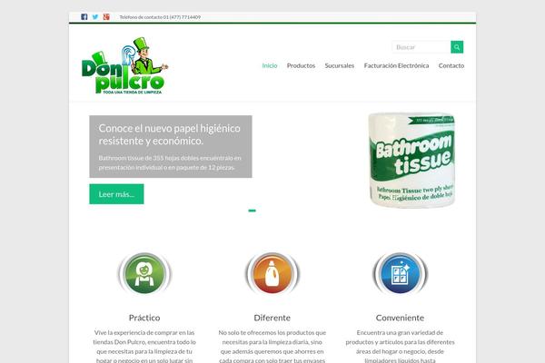 Spacious Pro theme site design template sample