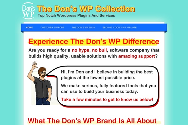 donswp.com site used Donswp