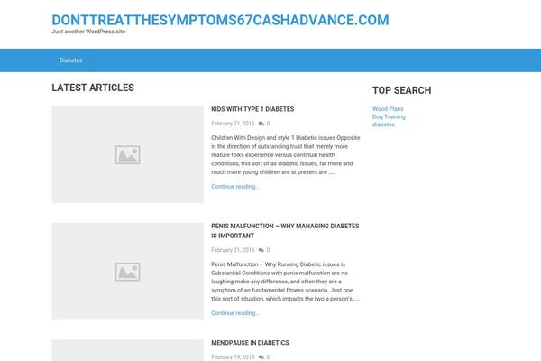donttreatthesymptoms67cashadvance.com site used Best