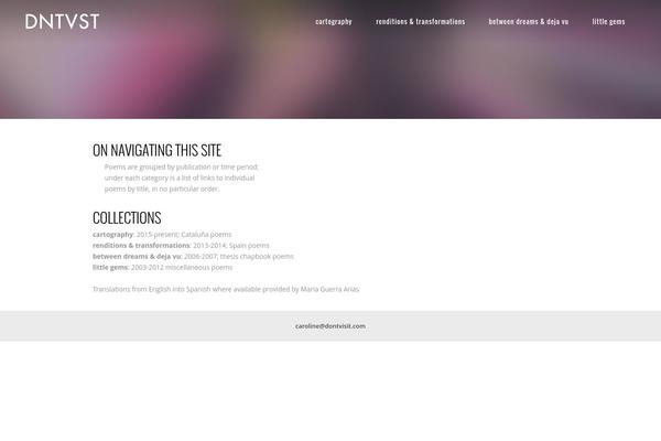 Central theme site design template sample