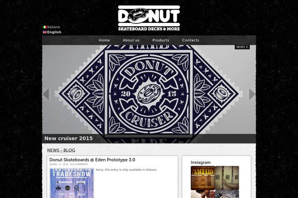 donutskateboards.com site used Donut