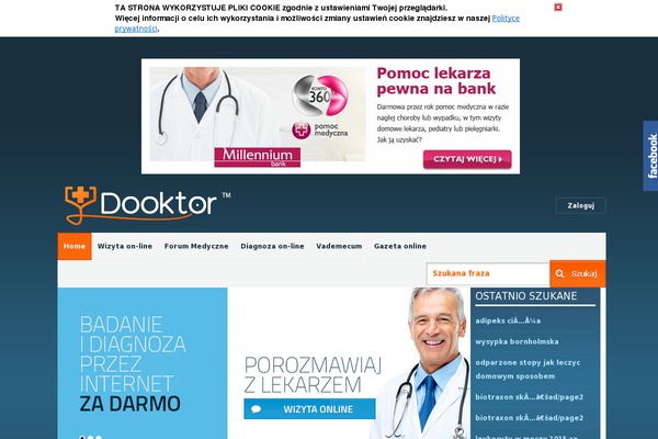 dooktor.pl site used Newstorial