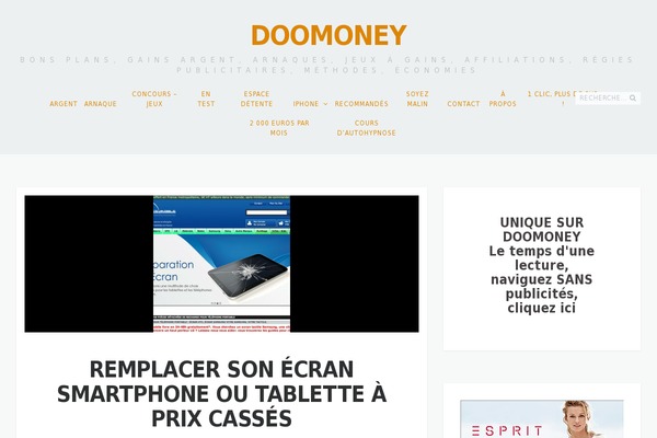doomoney.com site used Newspaper
