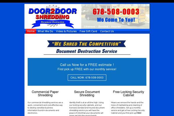 door2doorshredding.com site used D2d9