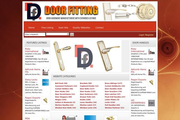 doorfitting.com site used Skdirectory