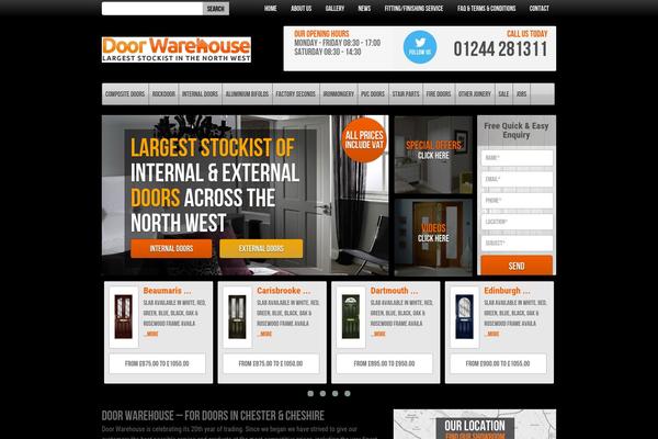 doorwarehousedeeside.com site used Doorwarehouse-responsive