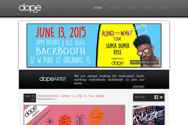 Site using AJAX Contact plugin