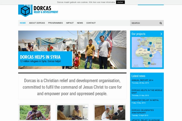 dorcas.org site used Dorcas