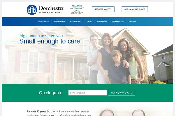 dorchester theme websites examples