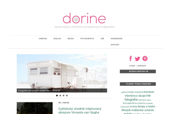 dorine.sk site used Mojatema