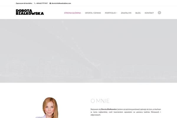 Frover theme site design template sample