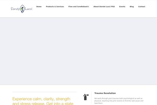 Moxie theme site design template sample
