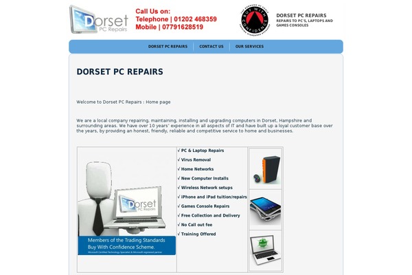 dorsetpcs.co.uk site used Dorsetpc5