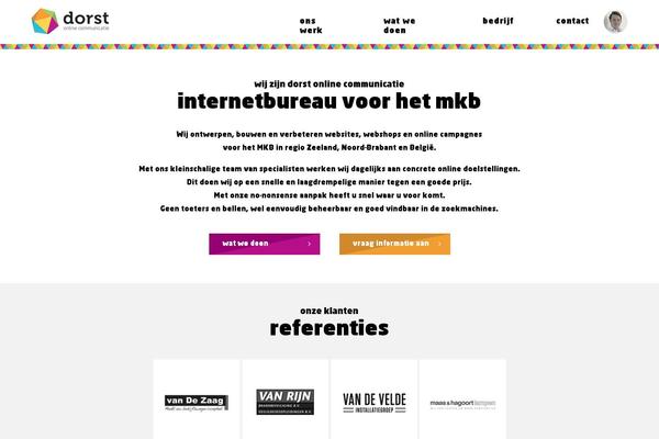 dorstcommunicatie.nl site used Dorst