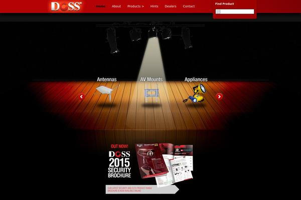 Doss theme websites examples