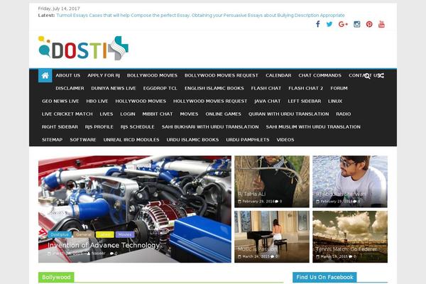 ColorMag theme site design template sample