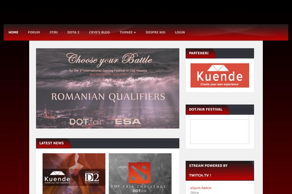 dota2romania.com site used Blackfyre