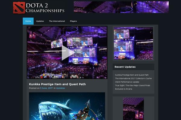 dotachampionships.com site used CyberGames