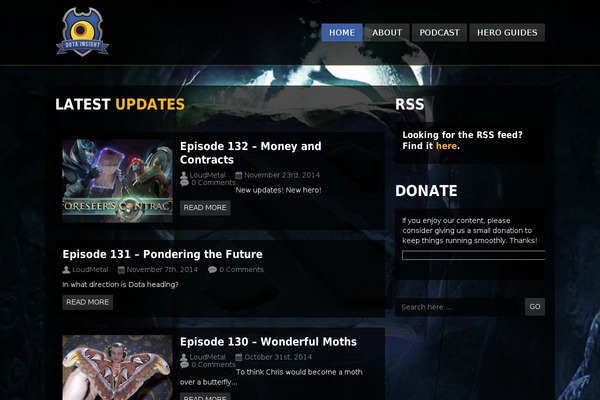 Twenty Fourteen theme site design template sample