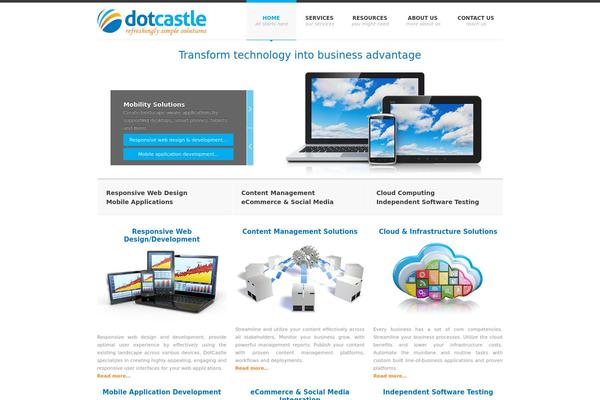 dotcastle.com site used SmartStart