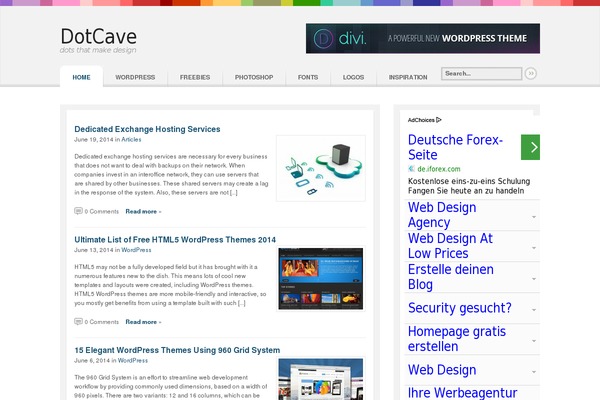 dotcave.com site used Anemone