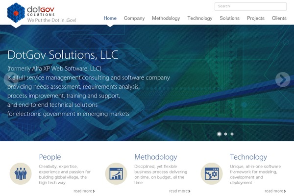 dotgovsolutions.org site used Dotgovsolutions