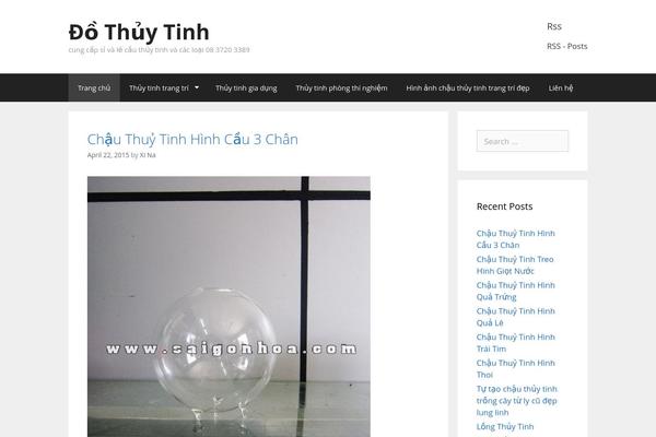 GeneratePress theme site design template sample