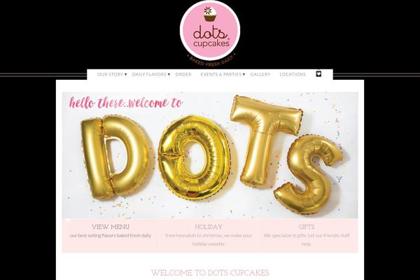 dotscupcakes.com site used Naomi