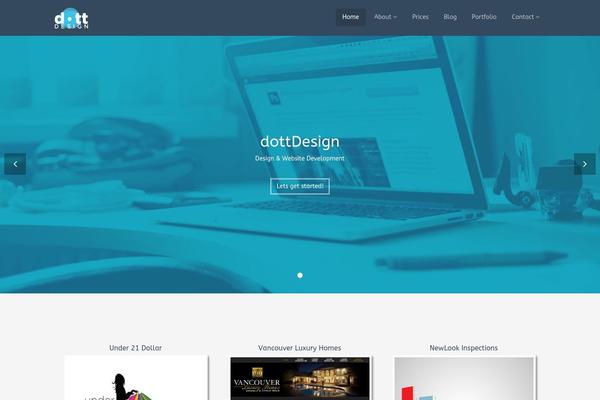 dottdesign.ca site used Dottdesign