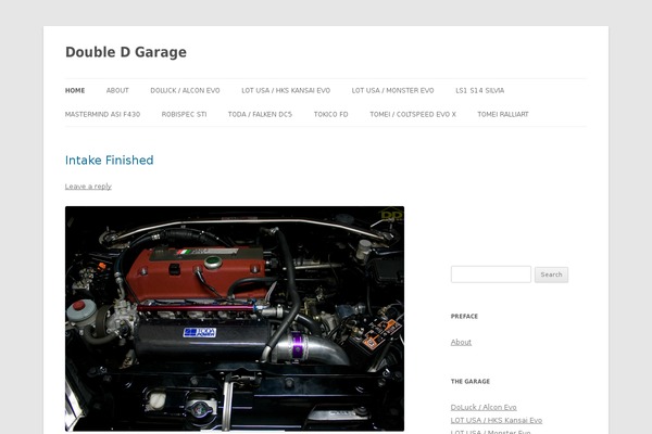 Twenty Twelve theme site design template sample
