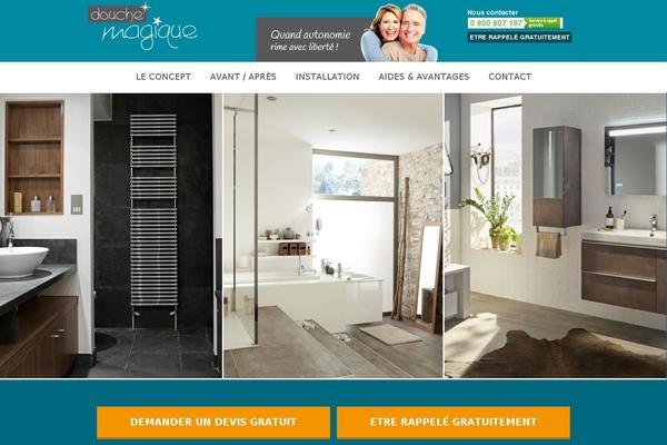douche-magique.com site used Douche-magique