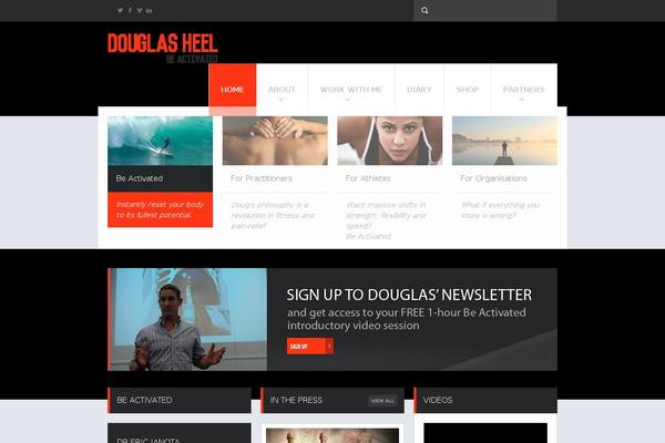 Fit Wp theme site design template sample