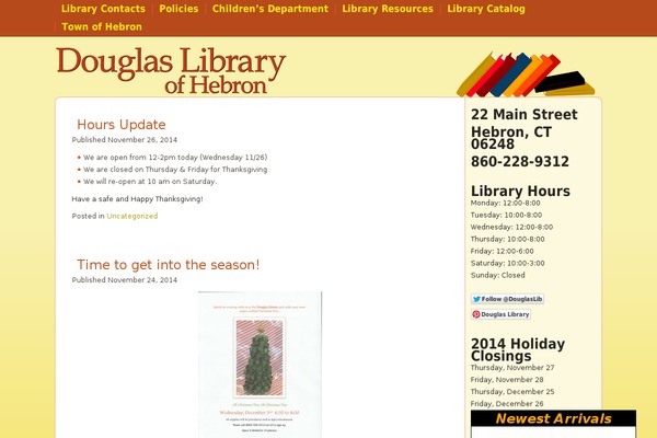 douglaslibrary.org site used D3