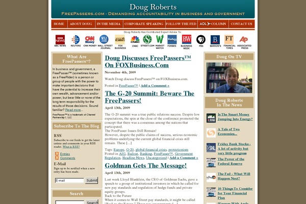 dougroberts.com site used Ccr