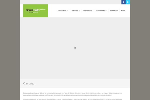 CoWorker theme site design template sample