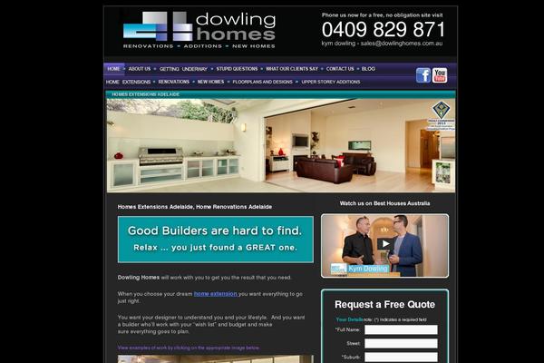 dowlinghomes.com.au site used Dowlinghomes
