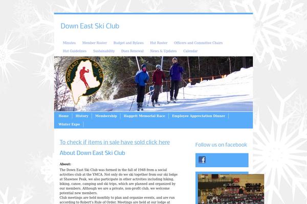 downeastskiclub.com site used zeeBusiness