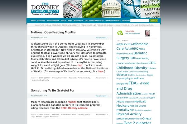 downeyobesityreport.com site used Downey