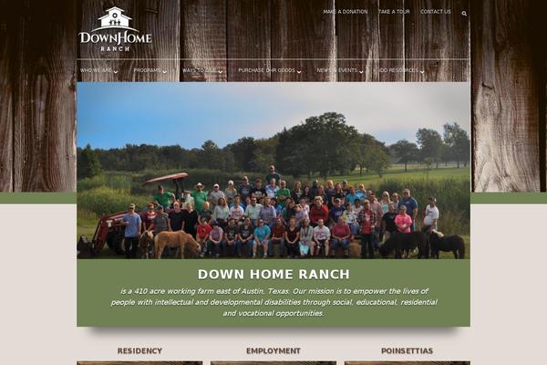 downhomeranch.org site used Down-home-ranch
